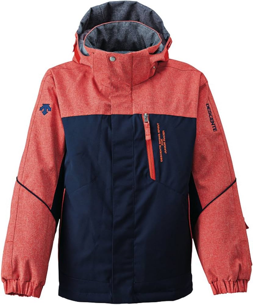 DESCENTE ジュニア スキーウェア セット 130オレンジ/ネイビー DESCENTE ジュニア スキーウェア セット 130オレンジ/ネイビー